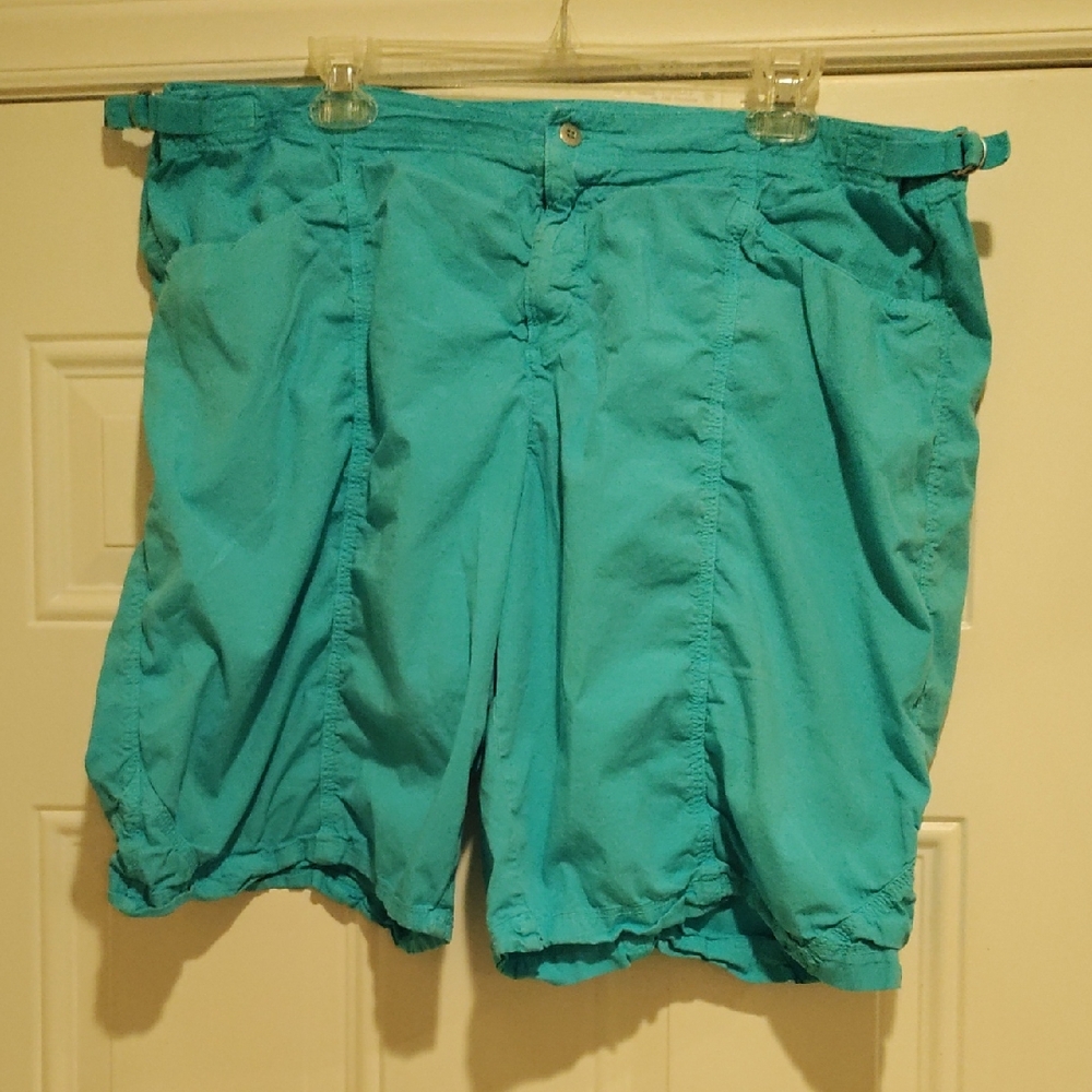 Fresh Produce Turquoise Casual Shorts Size XL